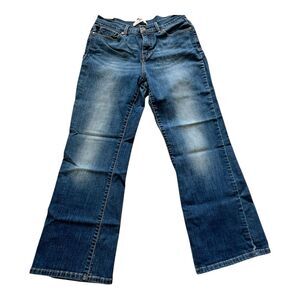 LEVI'S 512 JEANS Womens 12M Blue Denim Perfectly Slimming Bootcut